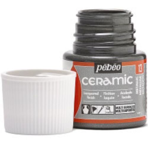צבעי זכוכית 45 מל Metallic 13 Ceramic