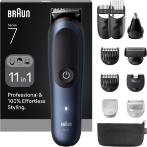 מכונת תספורת ועיצוב זקן 11 ב-1 Braun Series 7 All-In-One 7540