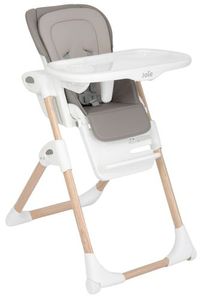 כסא אוכל מפואר לתינוק Mimzy Recline עם 3 מגשים וריפוד כפול - Walnut Wood ג