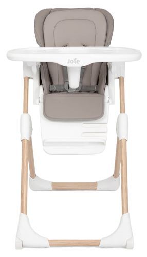 כסא אוכל מפואר לתינוק Mimzy Recline עם 3 מגשים וריפוד כפול - Walnut Wood ג'ואי