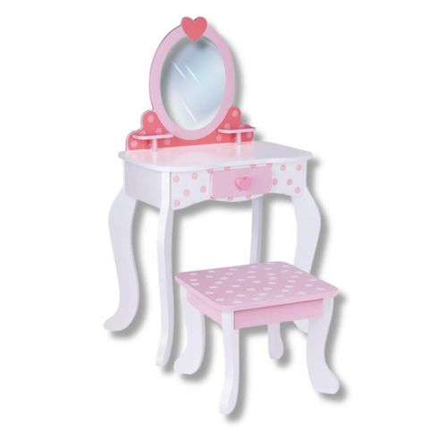 פינת יופי מפוארת מעץ