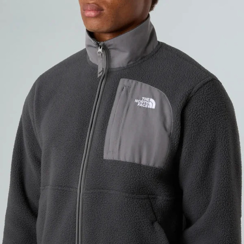 ג'קט פליס גברים אפור M YUMIORI OFF PEAK FZ JKT מבית THE NORTH FACE