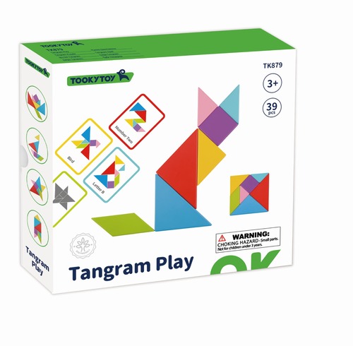 פאזל טנגרם מעץ