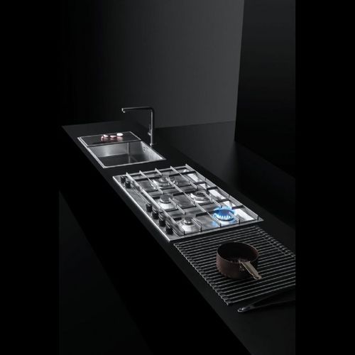 כיריים גז 90 ס”מ 5 להבות נירוסטה VINTAGE מבית BARAZZA דגם 1PBFV95