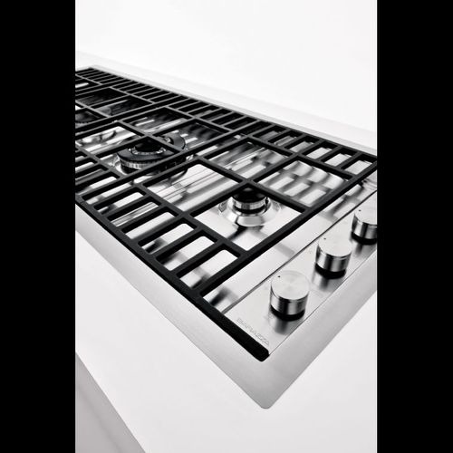 כיריים גז 90 ס”מ שקועות 3 להבות מבית Barazza דגם 1PLB2T נירוסטה