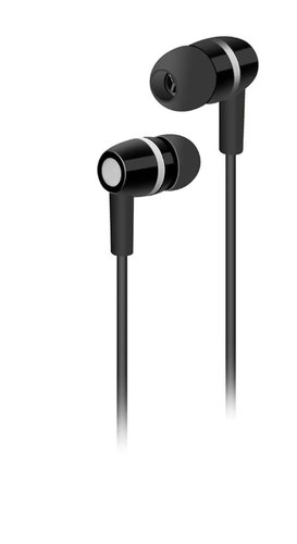 אוזניות כפתור IN-EAR  WESDAR בחיבור 3.5MM צבע לבן או שחור