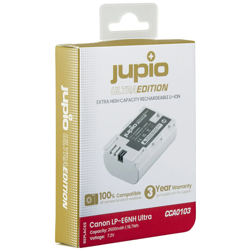 סוללה Jupio LP-E6NH *ULTRA* 2600mAh