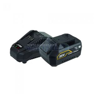 סט סוללה 4A 20V ומטען GPT
