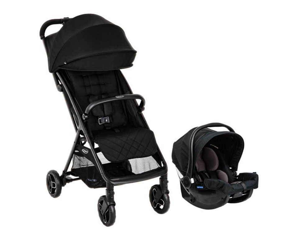 טיולון עם קיפול מהיר כולל סלקל Myavo Travel System