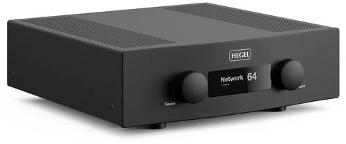 מגבר סטריאו משולב סטרימר ו- Hegel H400 DAC