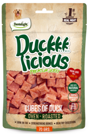 duckkk licious קוביות ברווז 70 גרם מבצע 10 ב-130 ש