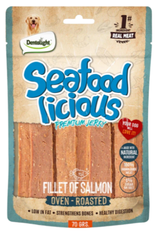 seafood licious פילטים סלמון 70 גרם מבצע 10 ב-130 ש