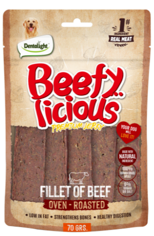 beefy licious פילה בקר 70 גרם מבצע 10 ב-130 ש