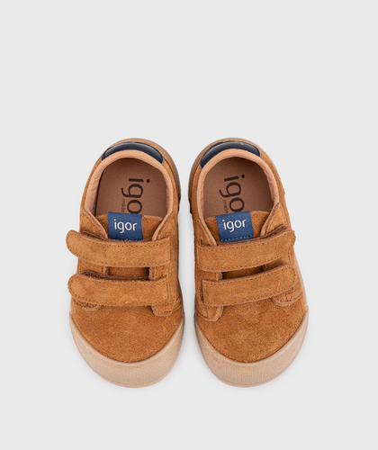 IGOR TENNIS SUEDE סניקרס חרדל מידות 22-32