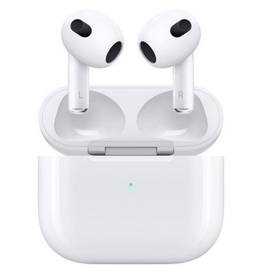 אוזניות מקורי אפל AIRPODS 3 לבן DCS