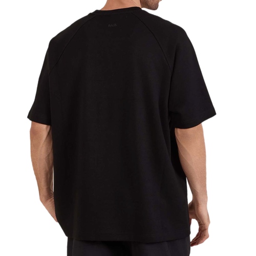 חולצה BALR מידות XS-3XL לגברים בגוון שחור עם פאץ'