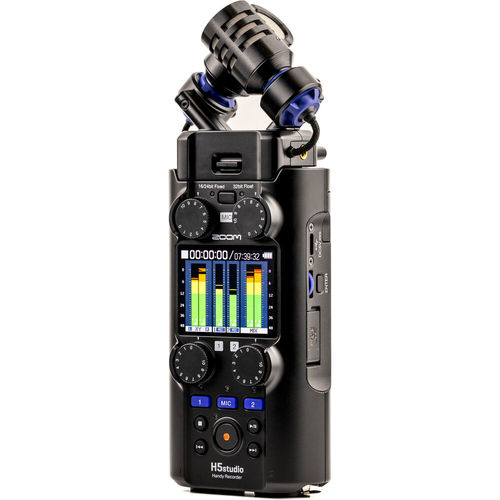 מקליט סאונד מקצועי Zoom H5studio 32-Bit Float