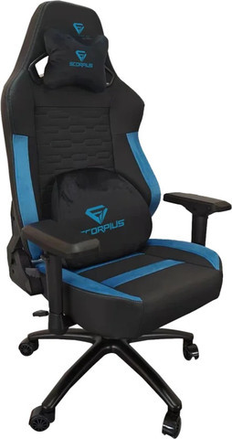 מושב גיימינג שחור/כחול   SCORPIUS PROFESSIONAL