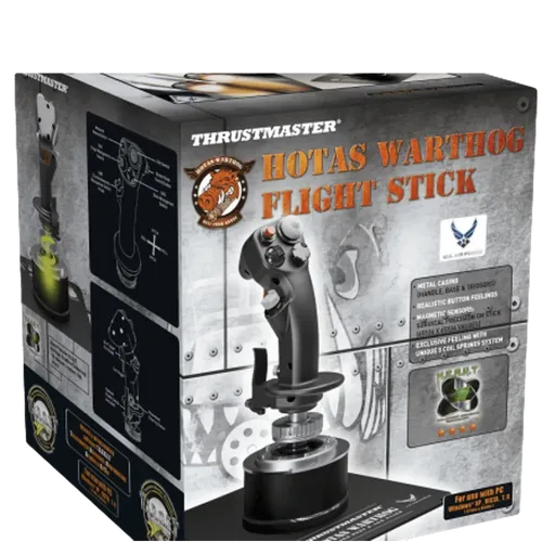 שריון אילת Thrustmaster Hotas Warthog For PC ג'ויסטיק יבואן רשמי
