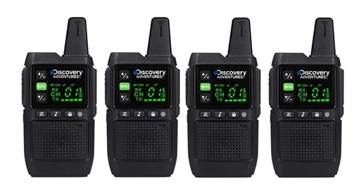 סט 4 מכשירי קשר DISCOVERY דיסקוברי 