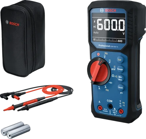 גלאי / מולטימטר דיגיטלי Bosch GDM 600-15 Professional TRUE RMS