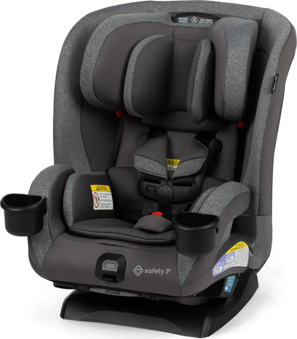 כסא בטיחות 4 ב 1 משולב בוסטר צר מלידה ועד 45 קג דגם Slim Ride צבע אפור