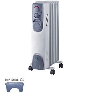 רדיאטור 7 צלעות כולל מתקן אדים Matrix 1500W