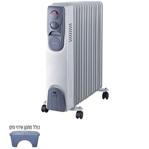 רדיאטור 13 צלעות כולל מתקן אדים Matrix 2500W