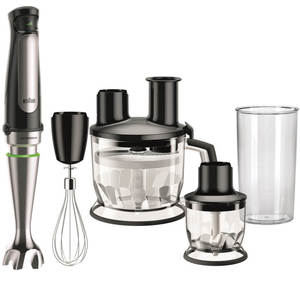 בלנדר מוט כולל אביזרים וכוס ערבול 600 מ"ל Braun