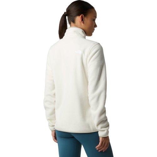פליס נשים לבן רבע רוכסן GLACIER 1/4 ZIP מבית THE NORTH FACE