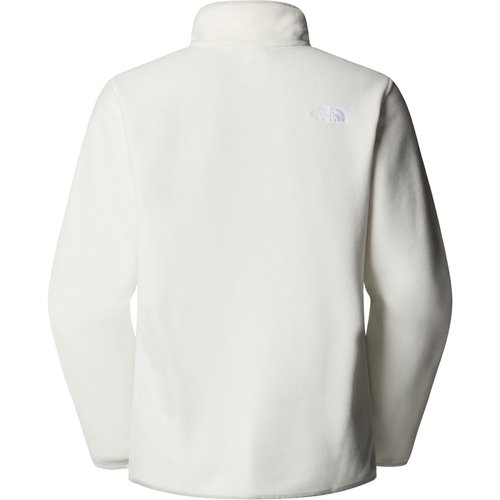 פליס נשים לבן רבע רוכסן GLACIER 1/4 ZIP מבית THE NORTH FACE