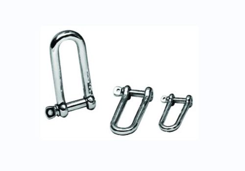 long D shackle stainless