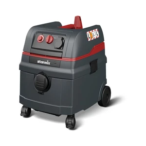 שואב אבק תעשייתי Starmix ISC L-1425 1400W יבש/רטוב עם ניקוי פילטר אוטומטי, נפח 25 ליטר