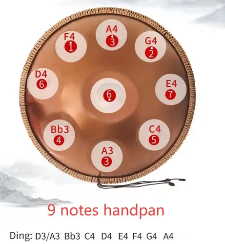 פנטם ( Handpan ) 9 צלילים  HPB-9