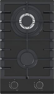 כיריים גז דומינו 30 ס"מ נורמנדה דגם ND3075BG שחור