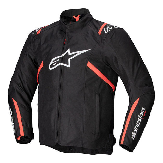 מעיל רכיבה חורפי T-SPS V2 WP שחור/לבן/אדום ALPINESTARS