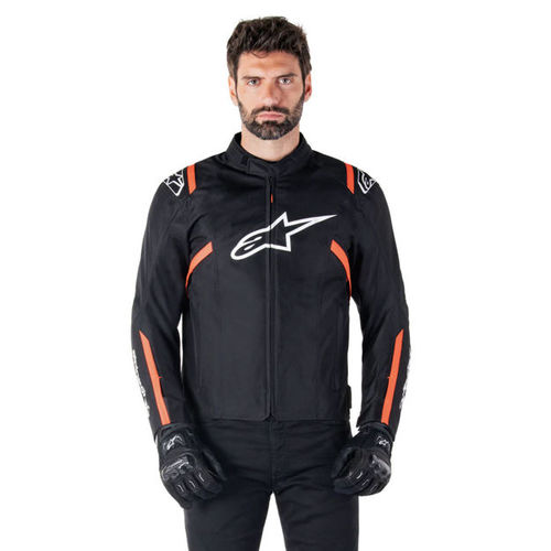 מעיל רכיבה חורפי T-SPS V2 WP שחור/לבן/אדום ALPINESTARS