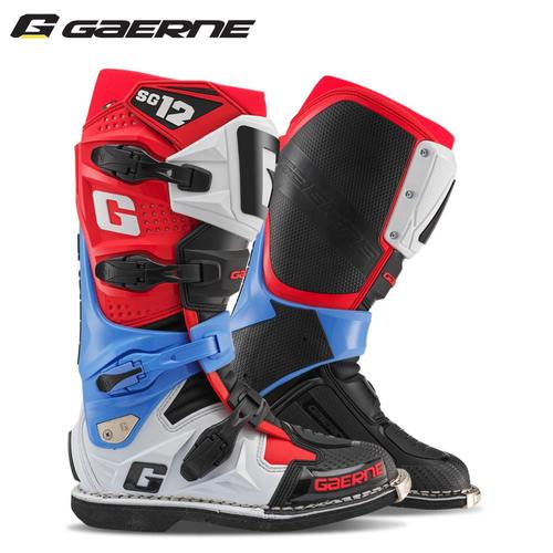 מגפי שטח GAERNE SG12 REALM אדום/שחור/כחול מידות 42-46