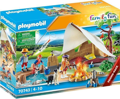 פליימוביל טיול קמפינג משפחתי 70743 - Playmobil