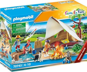 פליימוביל טיול קמפינג משפחתי 70743 - Playmobil