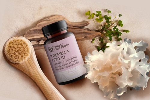 פטריית טרמלה 60 כמוסות Trust The Fungi Tremella fuciformis Fungi Body Extract