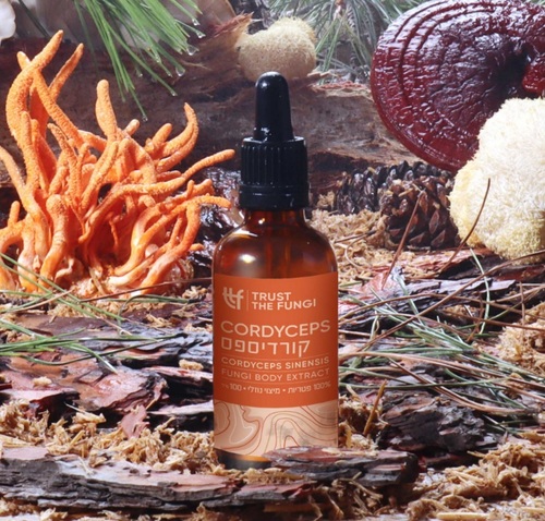 פטריית קורדיספס Trust The Fungi Cordyceps Fungi Body Extract 100ml