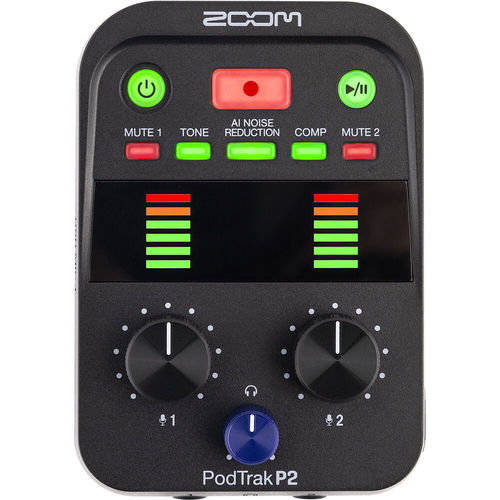 מקליט סאונד מקצועי Zoom PodTrak P2