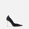 Pumps with sculpted heel