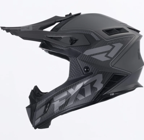 קסדה לאופנוע FXR RACING HELIUM CARBON 2026 שחור\קרבון 22.06