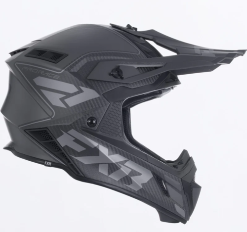קסדה לאופנוע FXR RACING HELIUM CARBON 2026 שחור\קרבון 22.06