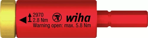 מתאם מברג לידית מומנט 2.8Nm 741344, easyTorque electric מבודד עד 1000V