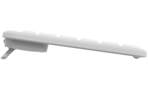 סט מקלדת ועכבר אלחוטיים צבע לבן Logitech MK950 Signature Slim