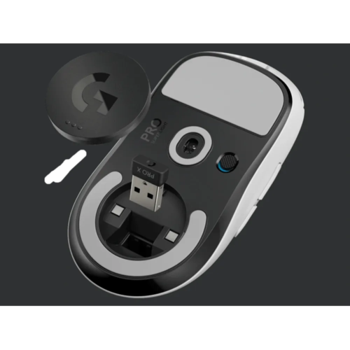 עכבר אלחוטי לבן Logitech PRO X SUPERLIGHT