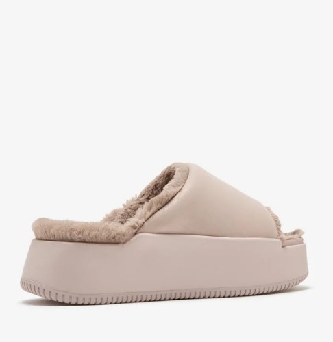 כפכפי נייק Nike Calm Elevation Fur slides | נשים